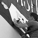 Positive-Propaganda / Shepard Fairey aka. OBEY GIANT / Streetart in Munich - work in progress