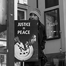 PEACE IS JUSTICE - Protestmarsch