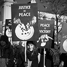 PEACE IS JUSTICE - Protestmarsch